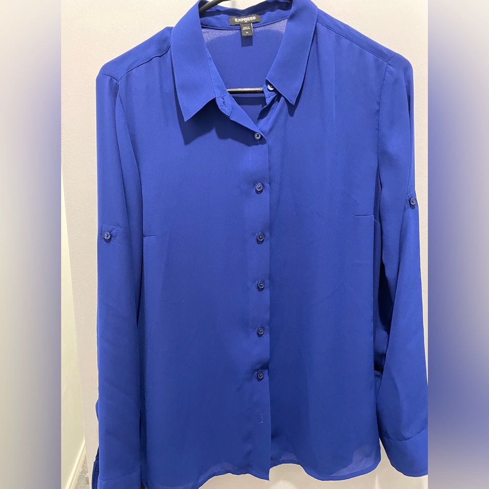 Women’s express portofino shirt size M preowned